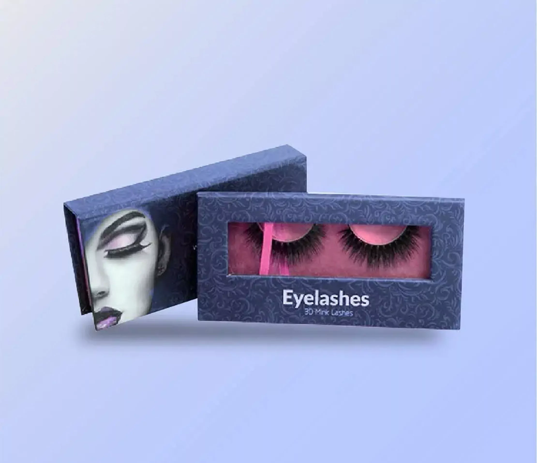 1-Custom Eyelashes Boxes